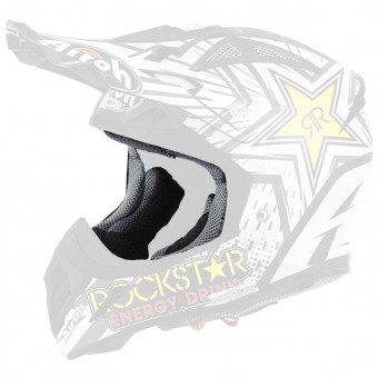 Interior casco Airoh Par de Mejillas Twist Rockstar Interior casco Airoh Par de Mejillas Twist Rockstar