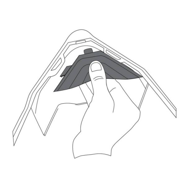 Piezas sueltas casco AGV Barbillera AX-8 Evo - AX-8 Dual