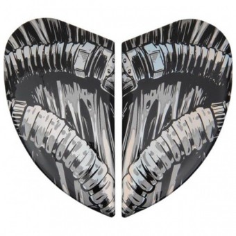 Piezas sueltas casco ICON Airmada Bioskull Tapa Placa Pivote Cromo Piezas sueltas casco ICON Airmada Bioskull Tapa Placa Pivote Cromo