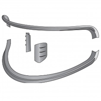 Piezas sueltas casco Shark Recambio junta campo de visin S900 - S700