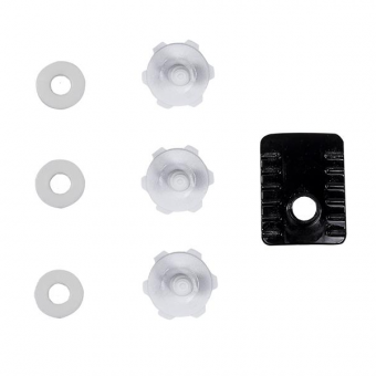 Piezas sueltas casco LS2 Kit de montaje de visera MX470 Piezas sueltas casco LS2 Kit de montaje de visera MX470