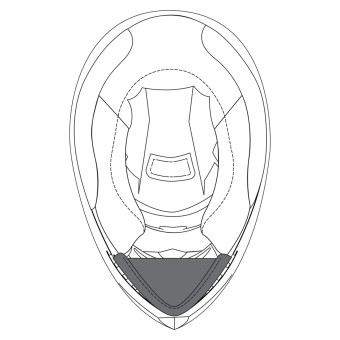 Piezas sueltas casco AGV Barboquejo K3 Piezas sueltas casco AGV Barboquejo K3