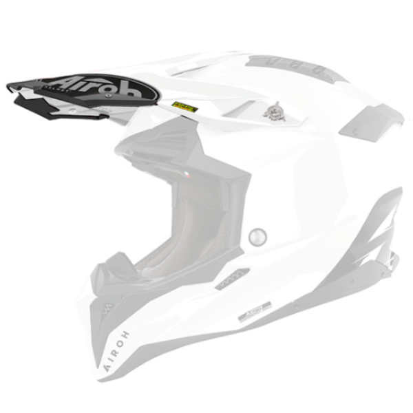 Piezas sueltas casco Airoh Aviator 3 Tapa blanca brillante Piezas sueltas casco Airoh Aviator 3 Tapa blanca brillante
