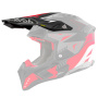 Piezas sueltas casco Airoh Aviator 3 Spin rojo pico mate