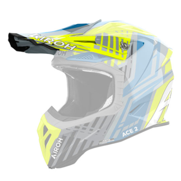 Piezas sueltas casco Airoh Gorra Aviator Ace 2 Proud amarillo brillo Piezas sueltas casco Airoh Gorra Aviator Ace 2 Proud amarillo brillo