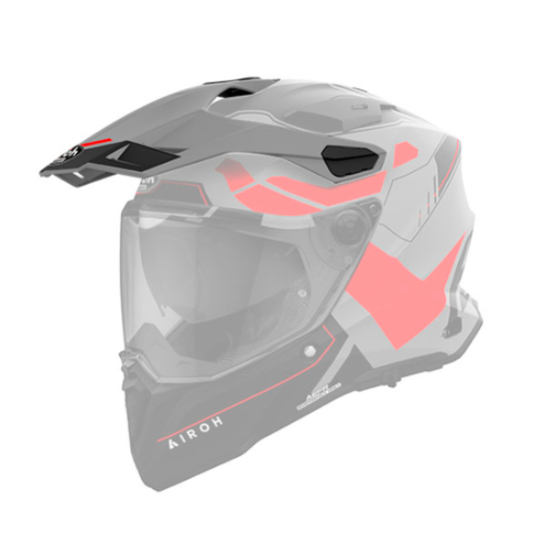 Piezas sueltas casco Airoh Commander 2 Gorra Reveal rojo fluo mate Piezas sueltas casco Airoh Commander 2 Gorra Reveal rojo fluo mate