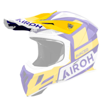 Piezas sueltas casco Airoh Aviator Ace 2 Sake amarillo brillo pico Piezas sueltas casco Airoh Aviator Ace 2 Sake amarillo brillo pico