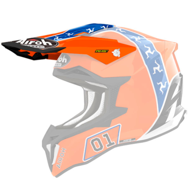 Piezas sueltas casco Airoh Strycker Blazer hazzard brillo pico Piezas sueltas casco Airoh Strycker Blazer hazzard brillo pico