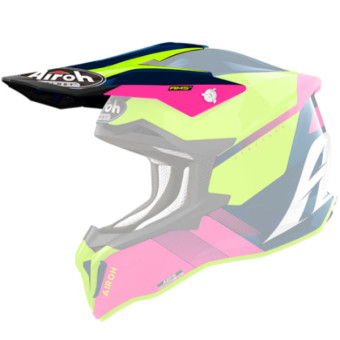Piezas sueltas casco Airoh Strycker Blazer gorra azul rosa brillante Piezas sueltas casco Airoh Strycker Blazer gorra azul rosa brillante