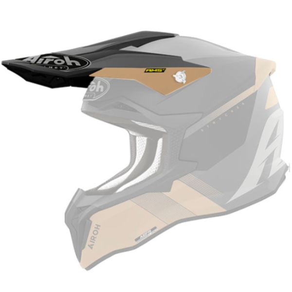 Piezas sueltas casco Airoh Strycker Blazer dorado mate pico