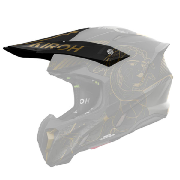 Piezas sueltas casco Airoh Twist 3 Titan pico mate
