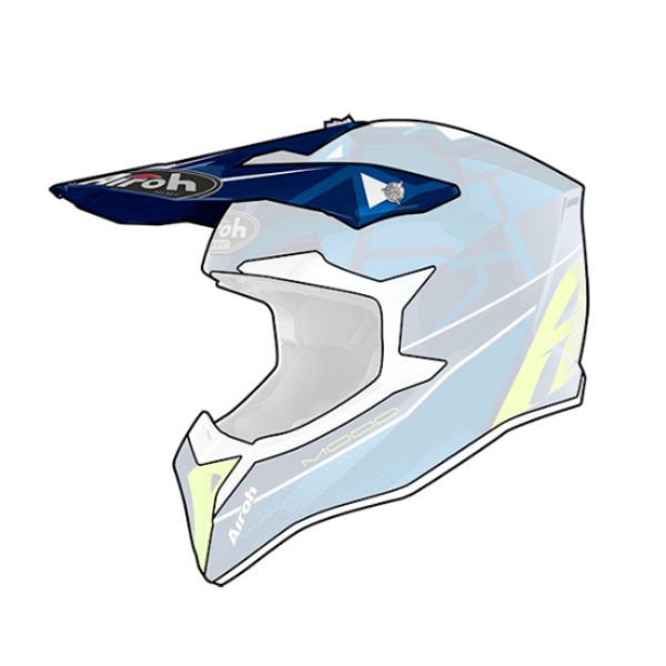 Piezas sueltas casco Airoh Gorra infantil Wraap Mood Azul