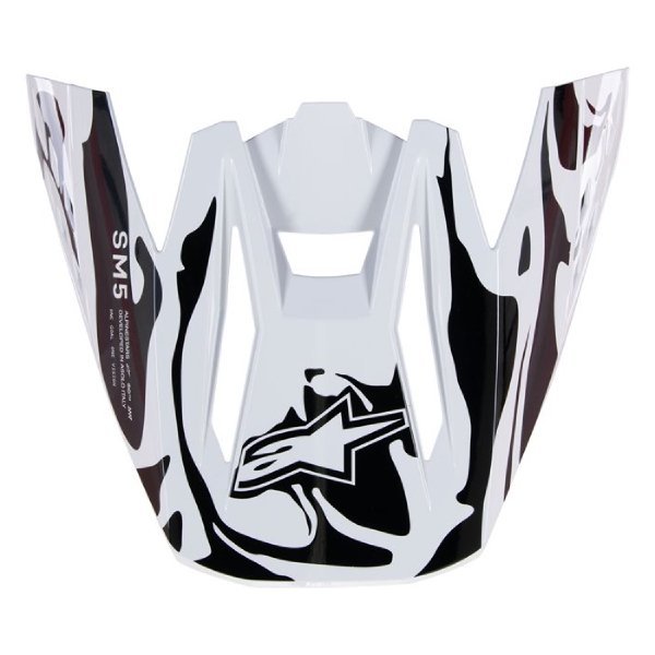 Piezas sueltas casco Alpinestars Peak S-M5 22.06 Mineral Gris fro gris oscuro brillante