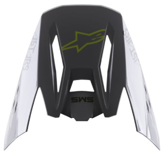 Piezas sueltas casco Alpinestars S-M5 Bond Plata amarillo fluo tapa brillante Piezas sueltas casco Alpinestars S-M5 Bond Plata amarillo fluo tapa brillante