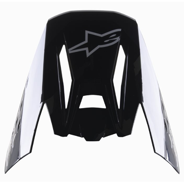 Piezas sueltas casco Alpinestars S-M5 Rover Negro antracita camuflaje brillante pico Piezas sueltas casco Alpinestars S-M5 Rover Negro antracita camuflaje brillante pico