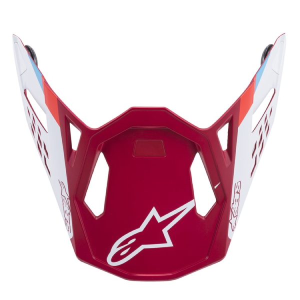 Piezas sueltas casco Alpinestars S-M8 Contacto Rojo mate pico