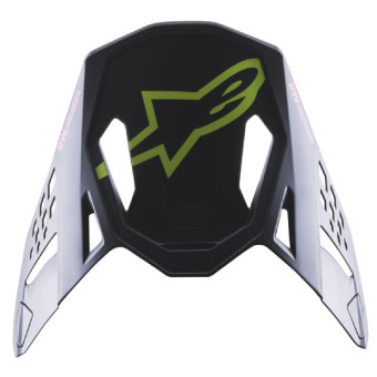 Piezas sueltas casco Alpinestars S-M8 Echo Cap Negro azul amarillo rosa fluo Piezas sueltas casco Alpinestars S-M8 Echo Cap Negro azul amarillo rosa fluo