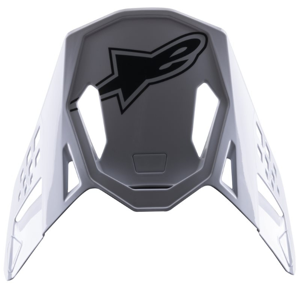 Piezas sueltas casco Alpinestars S-M8 Factory Cap Negro blanco rojo fluo