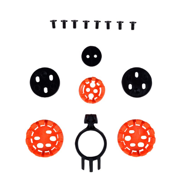 Piezas sueltas casco Alpinestars Kit de tornillos de pico S-M5 Piezas sueltas casco Alpinestars Kit de tornillos de pico S-M5