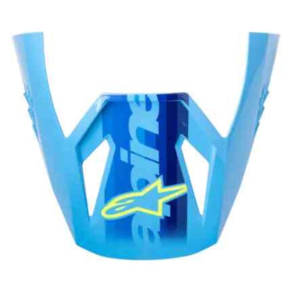 Piezas sueltas casco Alpinestars S-M3 Force Visor Cian Brillante