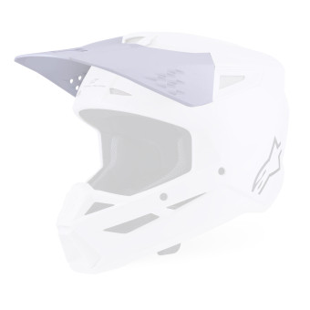 Piezas sueltas casco Alpinestars S-M3 Solid Écran Blanco Brillante Piezas sueltas casco Alpinestars S-M3 Solid Écran Blanco Brillante