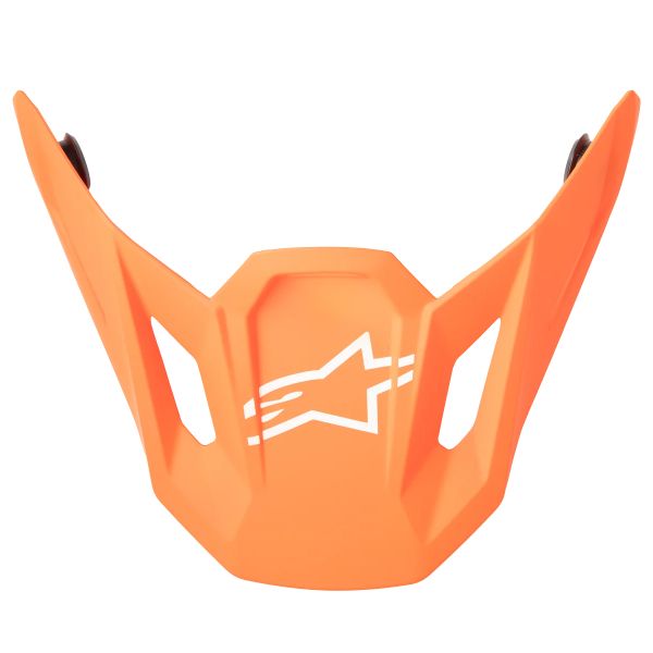 Piezas sueltas casco Alpinestars S-M7 Core Visor Naranja Azul Mate Piezas sueltas casco Alpinestars S-M7 Core Visor Naranja Azul Mate