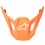 Piezas sueltas casco Alpinestars S-M7 Core Visor Naranja Azul Mate