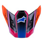 Piezas sueltas casco Alpinestars S-M7 Fuse Visera Azul Violeta Rosa Brillante
