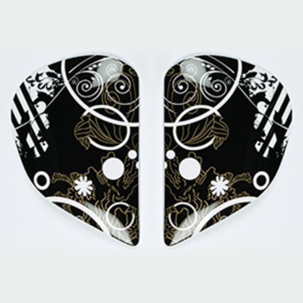 Piezas sueltas casco Arai Placa de pivote Quantum Fiction Negro