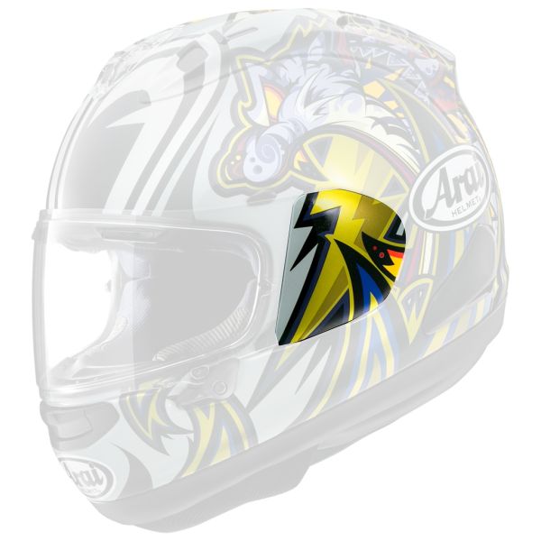 Piezas sueltas casco Arai Plato giratorio con visera RX-7V Evo Nakasuga 4