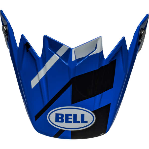 Piezas sueltas casco Bell Gorra Moto-9S Flex Banshee Azul Brillante Blanca