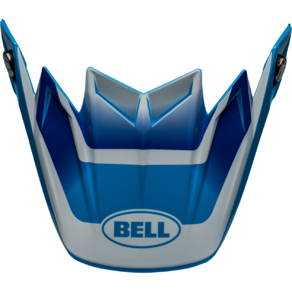 Piezas sueltas casco Bell Moto-9S Flex Rail Azul Brillante Blanco pico