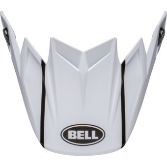Piezas sueltas casco Bell Moto-9S Flex Sprint Gorra Gloss blanco rojo Piezas sueltas casco Bell Moto-9S Flex Sprint Gorra Gloss blanco rojo