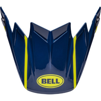 Piezas sueltas casco Bell Moto-9S Flex Sprint Gorra Gloss azul amarillo
