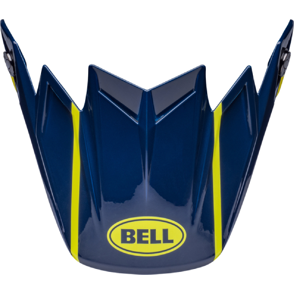 Piezas sueltas casco Bell Moto-9S Flex Sprint Gorra Gloss azul amarillo