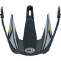 Piezas sueltas casco Bell Gorra MX-9 Adventure Mips Alpine Gris Azul Brillante