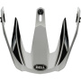 Piezas sueltas casco Bell MX-9 Adventure Mips Alpine Blanco Brillante Tapa Negra