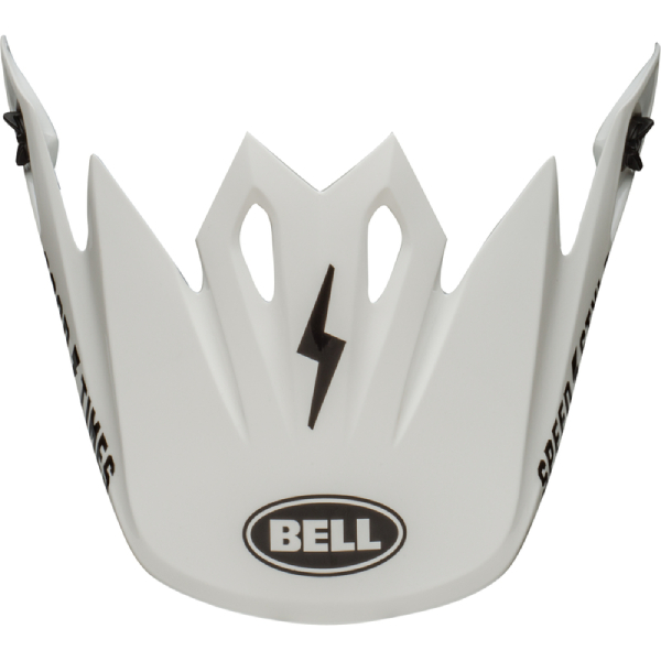 Piezas sueltas casco Bell MX-9 Mips Fasthouse gorra blanco negro