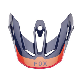 Piezas sueltas casco FOX V3 Revisar pico naranja marino Piezas sueltas casco FOX V3 Revisar pico naranja marino