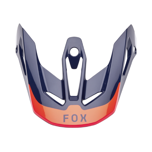 Piezas sueltas casco FOX V3 Revisar pico naranja marino Piezas sueltas casco FOX V3 Revisar pico naranja marino