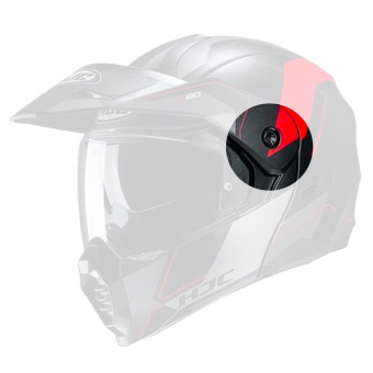 Piezas sueltas casco HJC Tapas laterales C80 Rox MC1SF