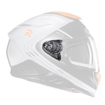 Piezas sueltas casco HJC RPHA71 Kit de montaje de visera Piezas sueltas casco HJC RPHA71 Kit de montaje de visera