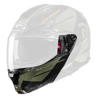 Piezas sueltas casco HJC Mentonniere RPHA91 Blat MC7