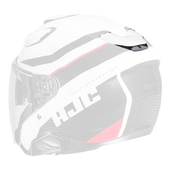 Piezas sueltas casco HJC Ventilaci�n trasera F31 Naby MC1 - Ludi MC8