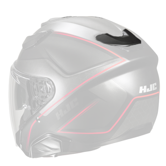 Piezas sueltas casco HJC Ventilación trasera F31 Piezas sueltas casco HJC Ventilación trasera F31