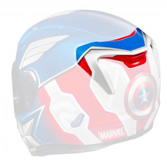 Piezas sueltas casco HJC Ventilación trasera RPHA 11 Capitán América Marvel MC2 Piezas sueltas casco HJC Ventilación trasera RPHA 11 Capitán América Marvel MC2