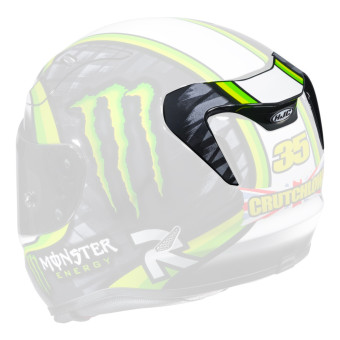Piezas sueltas casco HJC Ventilación trasera RPHA 11 Crutchlow Streamline MC4H Piezas sueltas casco HJC Ventilación trasera RPHA 11 Crutchlow Streamline MC4H