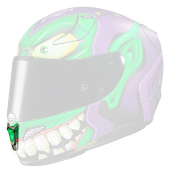 Piezas sueltas casco HJC RPHA 11 Ventilador de mentonera Green Goblin MC48SF