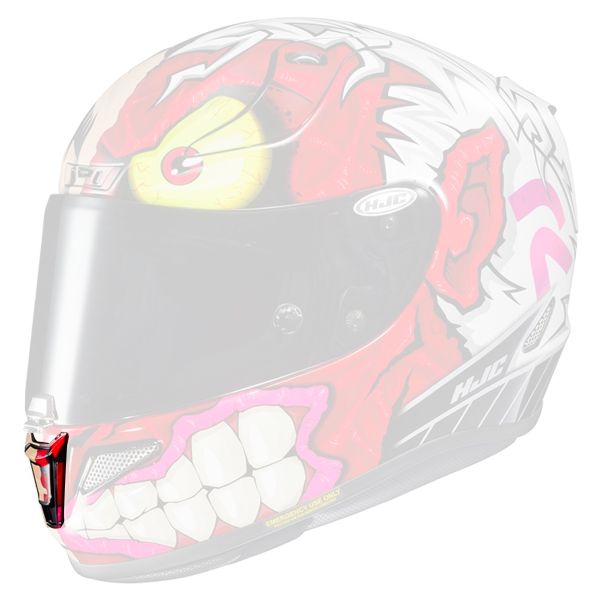 Piezas sueltas casco HJC RPHA 11 Ventilador de barboquejo Two Face MC1SF
