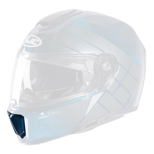 Piezas sueltas casco HJC RPHA 90 S Ventilador de barbilla Balian MC2 de carbono